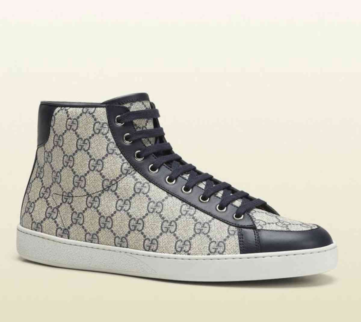 mens Gucci supreme high top