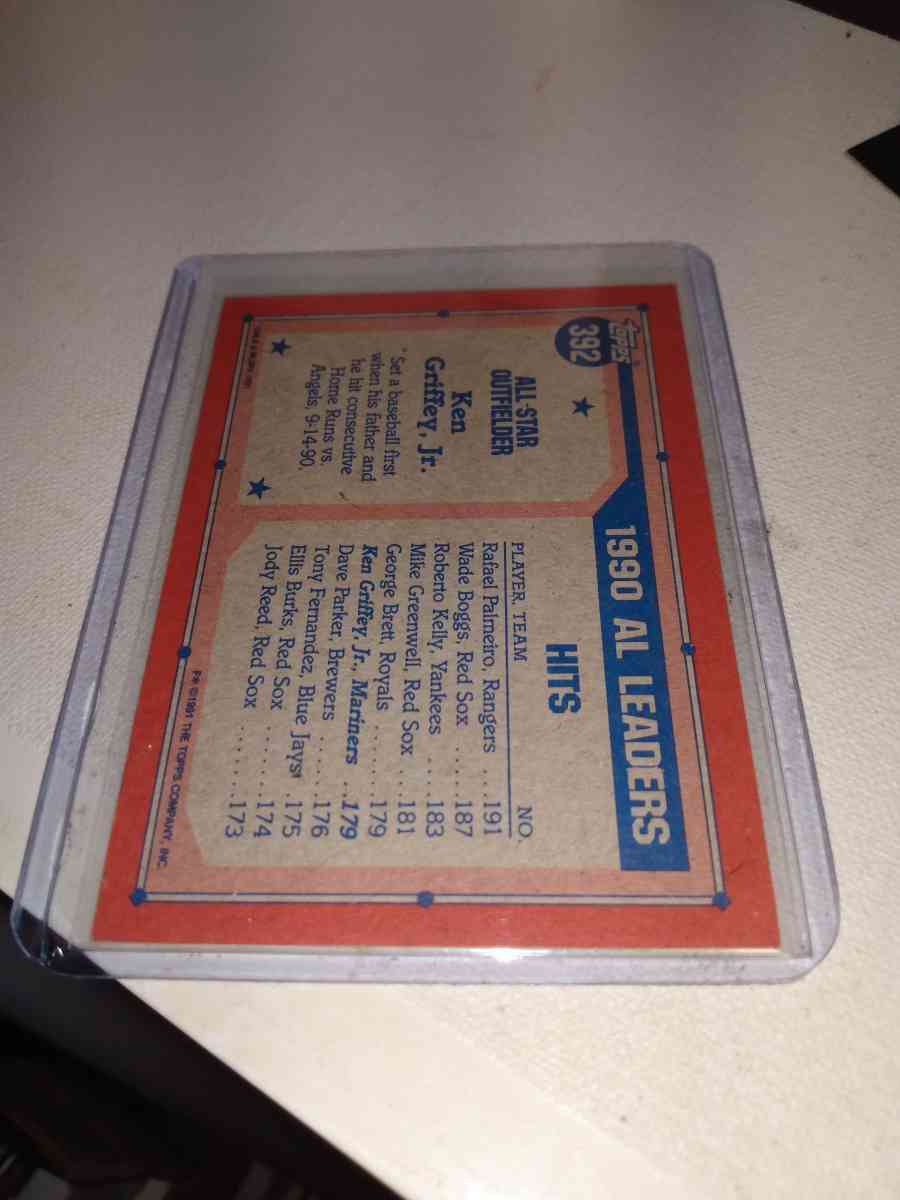 1992 Topps Ken Griffey Jr