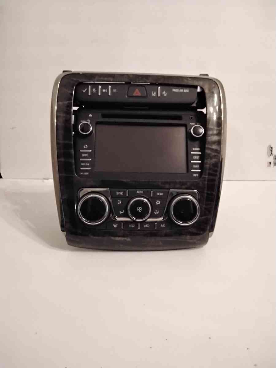 2014 BUICK ENCLAVE  NAVIGATION SYSTEM WITH FACE PLATE