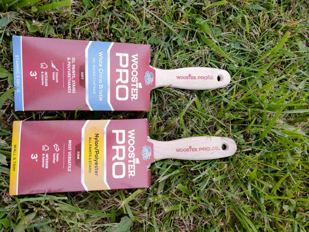 Wooster paint brushes