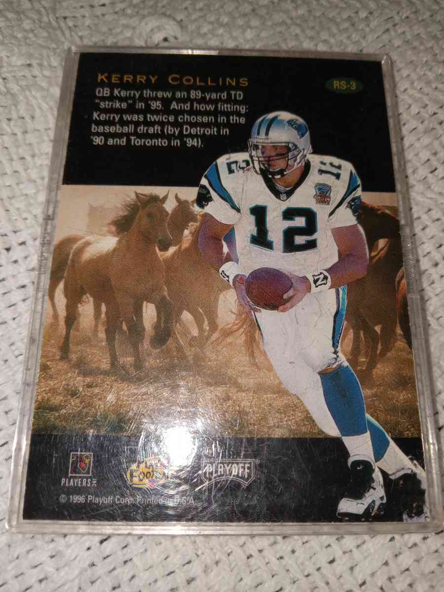Kerry Collins 96 Playoffs card