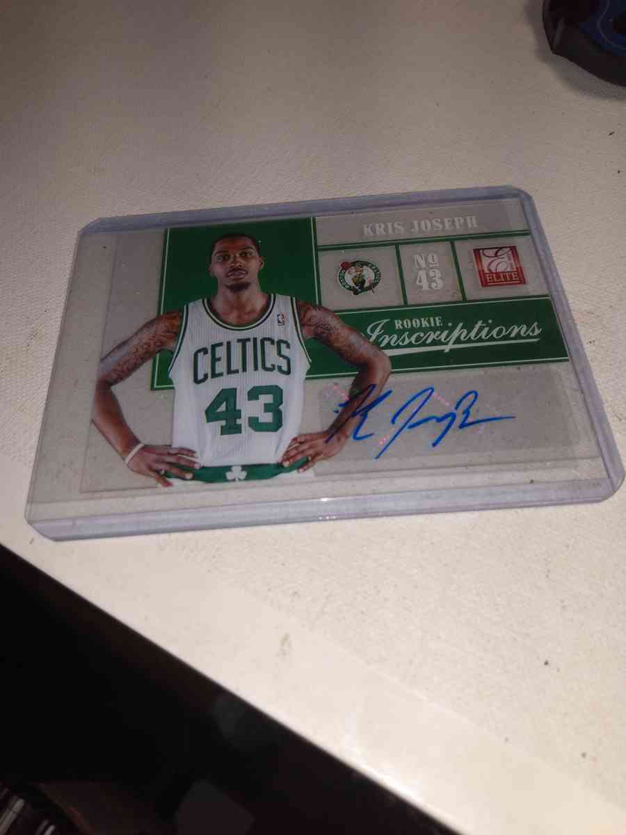 2012 panini autograph rookie Christopher Joseph