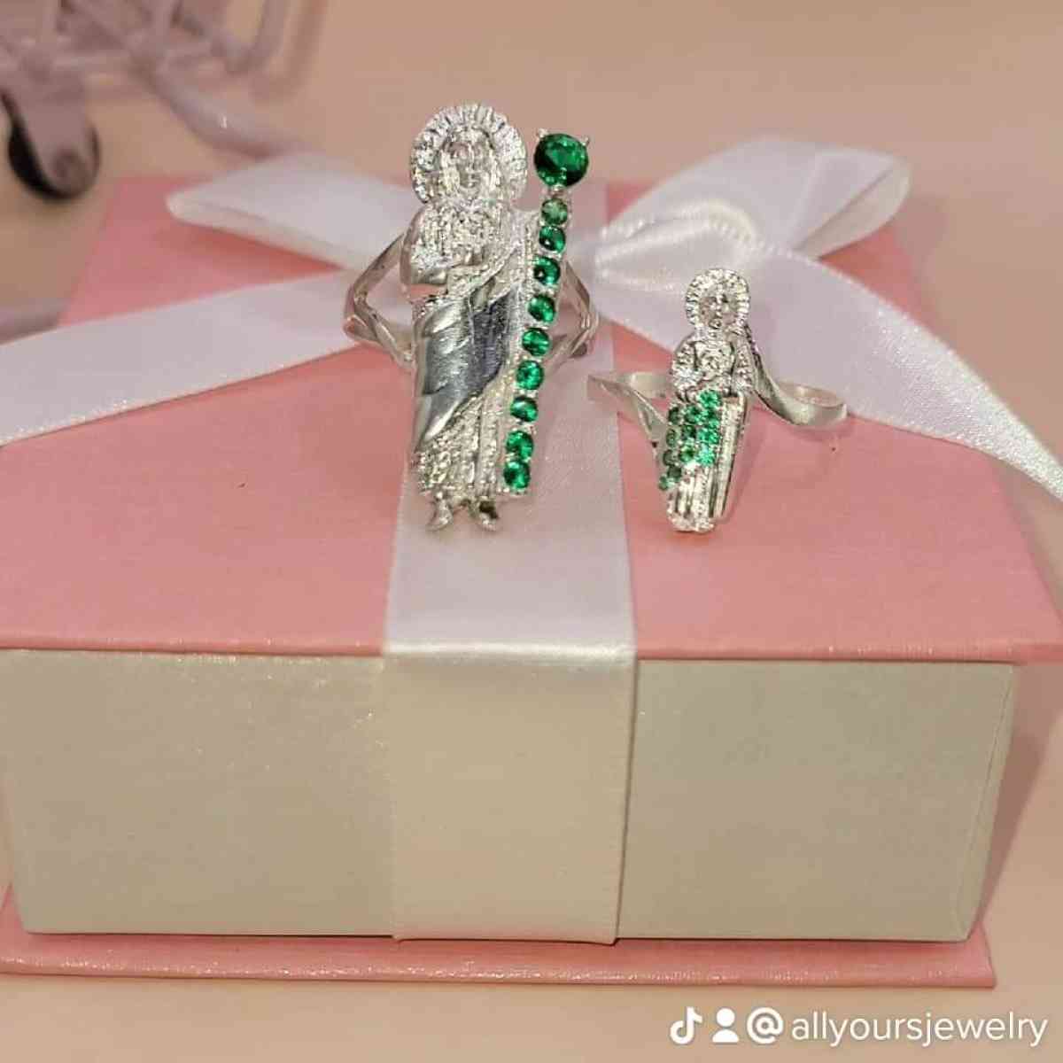 925 ring san judas small