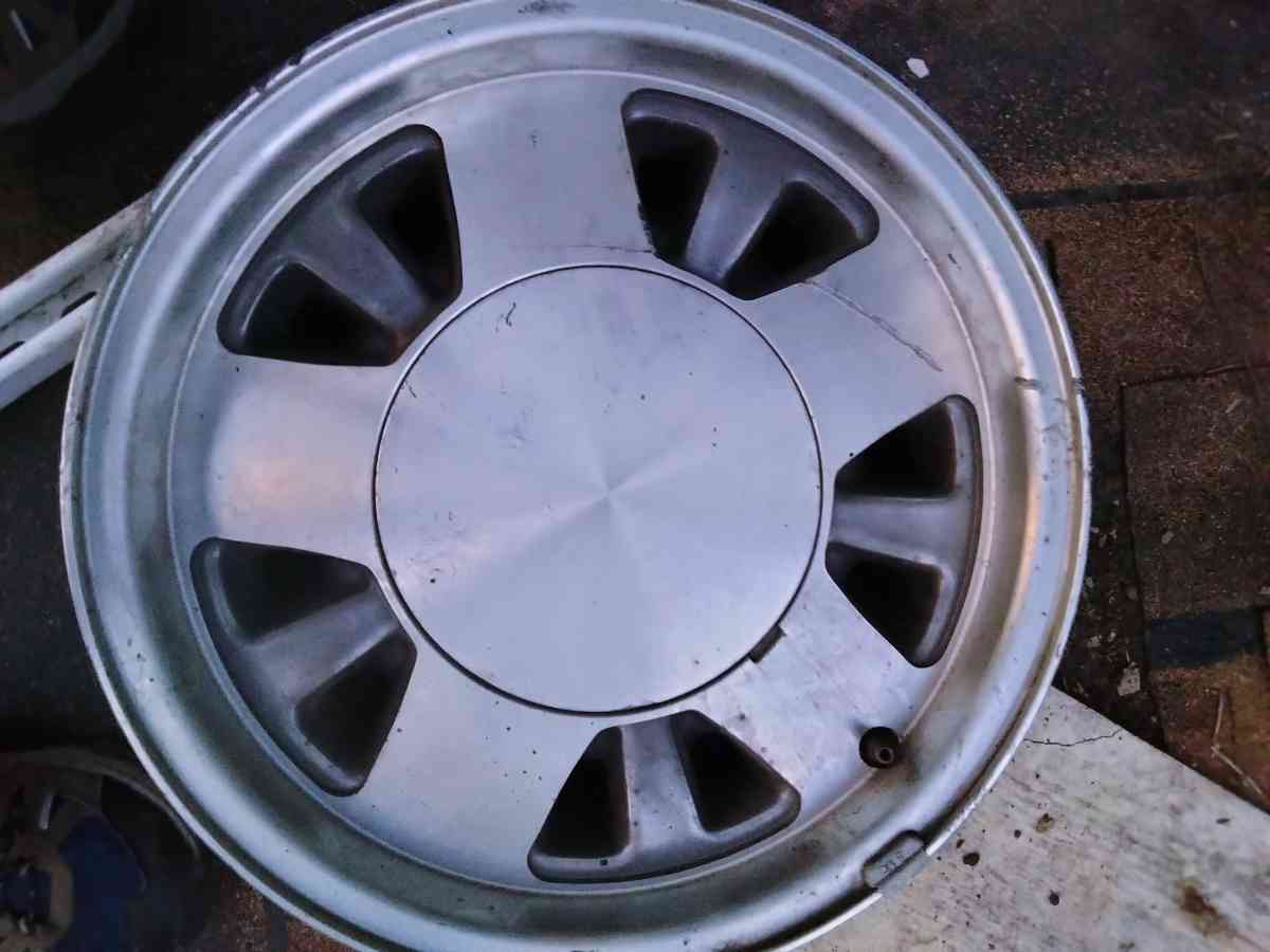 set of 4  5lug chevy rims