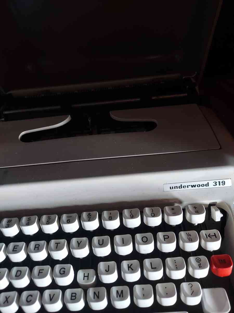 vintage type writer