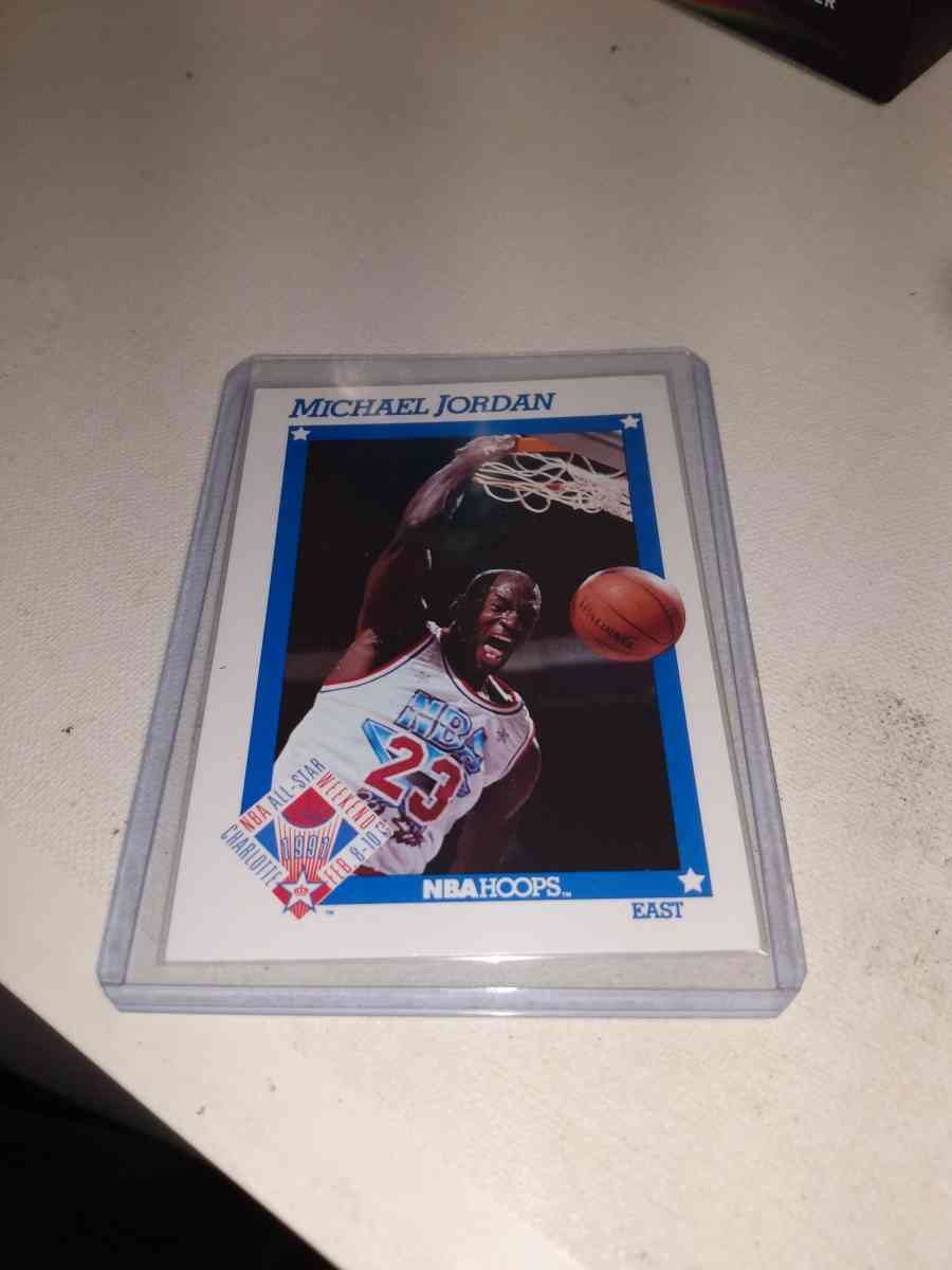 91 NBA hoops AllStar Michael Jordan