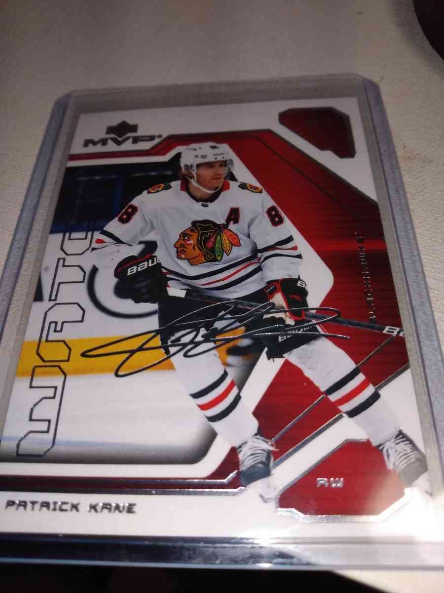 MVP upper Deck 20212022 autograph Patrick Kane