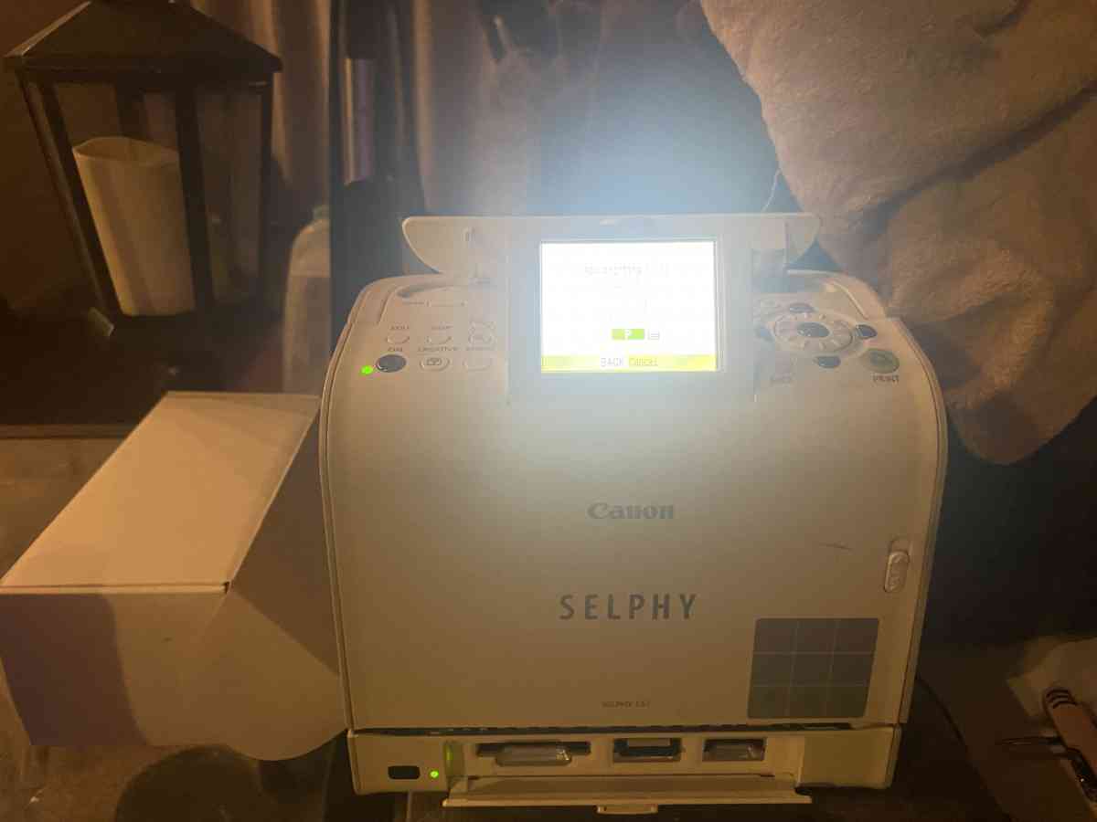 canon selphy ES2 printer