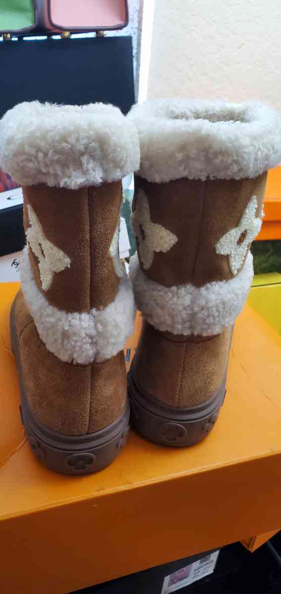 wool comfy boots