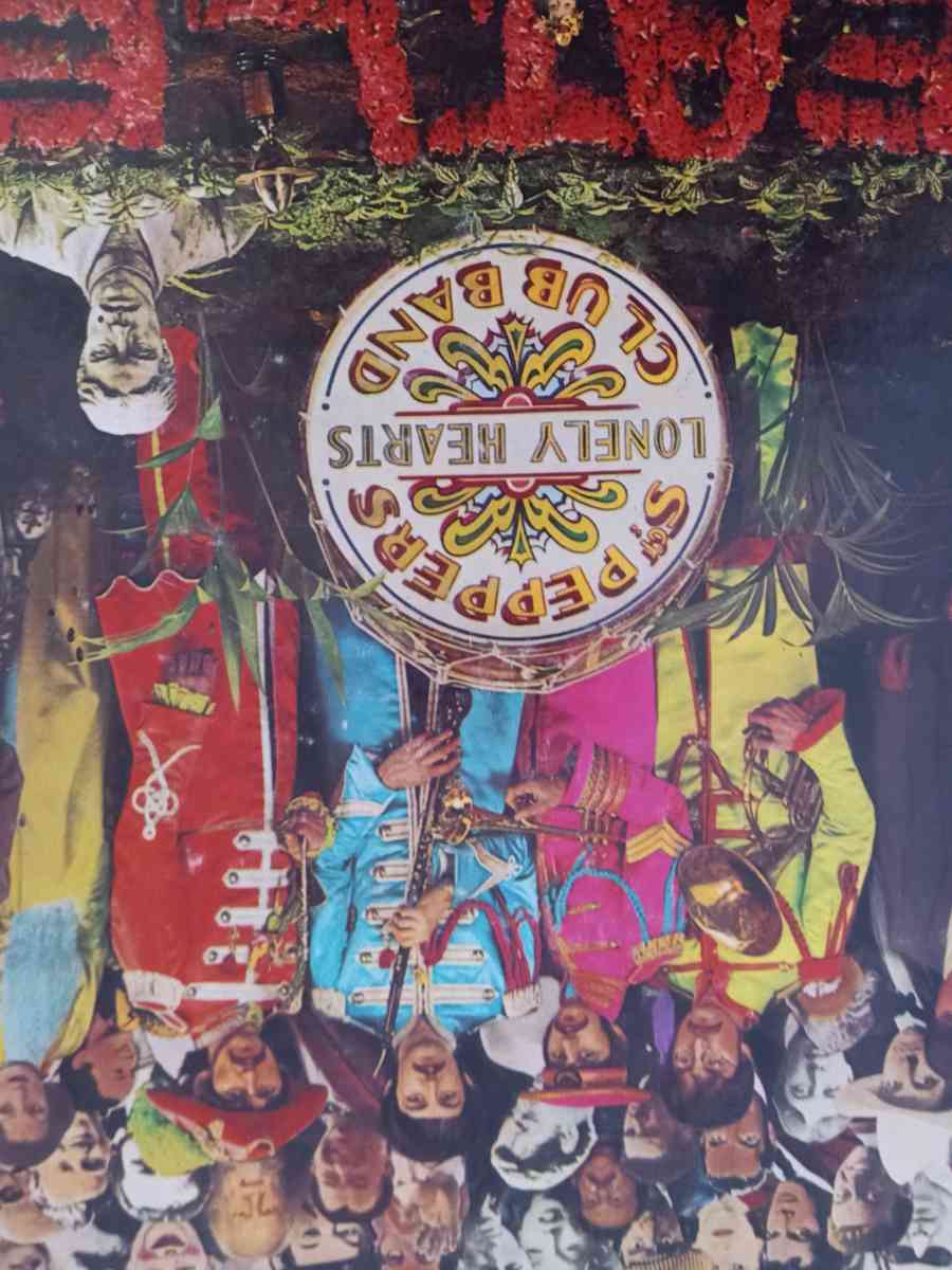 1967 Beatles Sergeant Peppers Lonely Hearts Club Record
