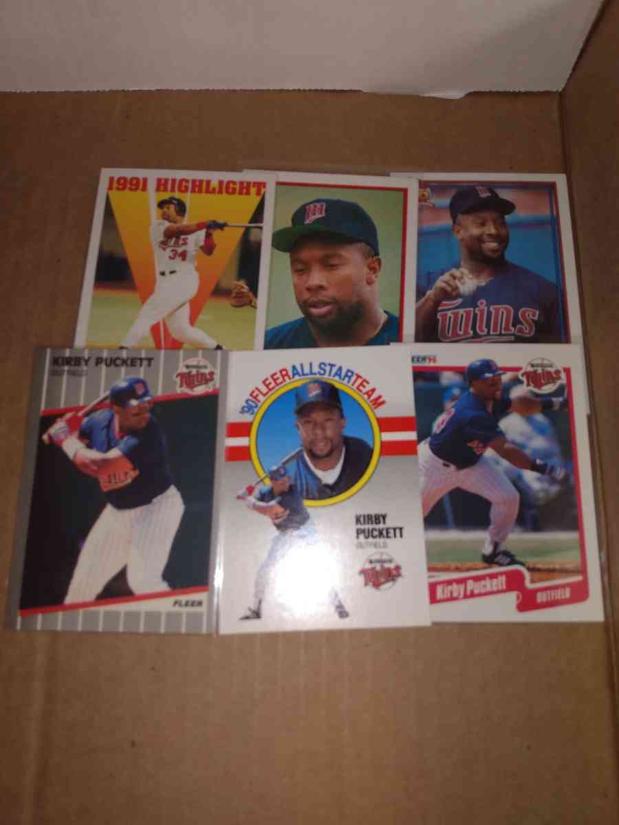 six car lot Hall of famer Kirby Puckett
