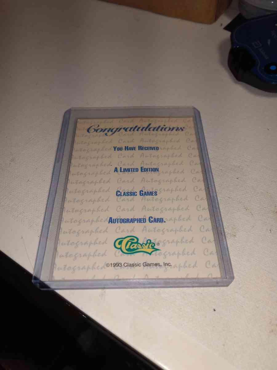 classic 1993 hockey draft rookie card Chris chelios