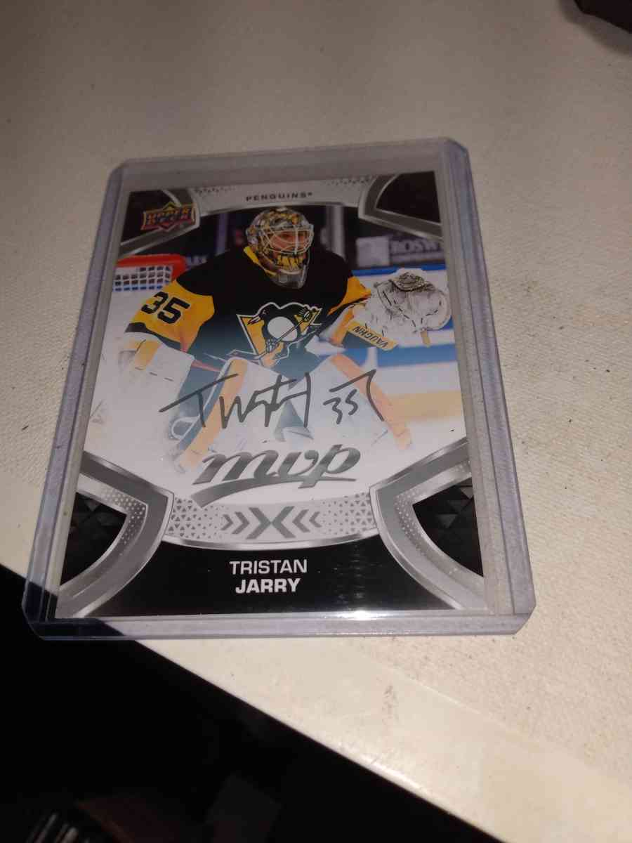 upper Deck MVP 2022 Tristan Jarry