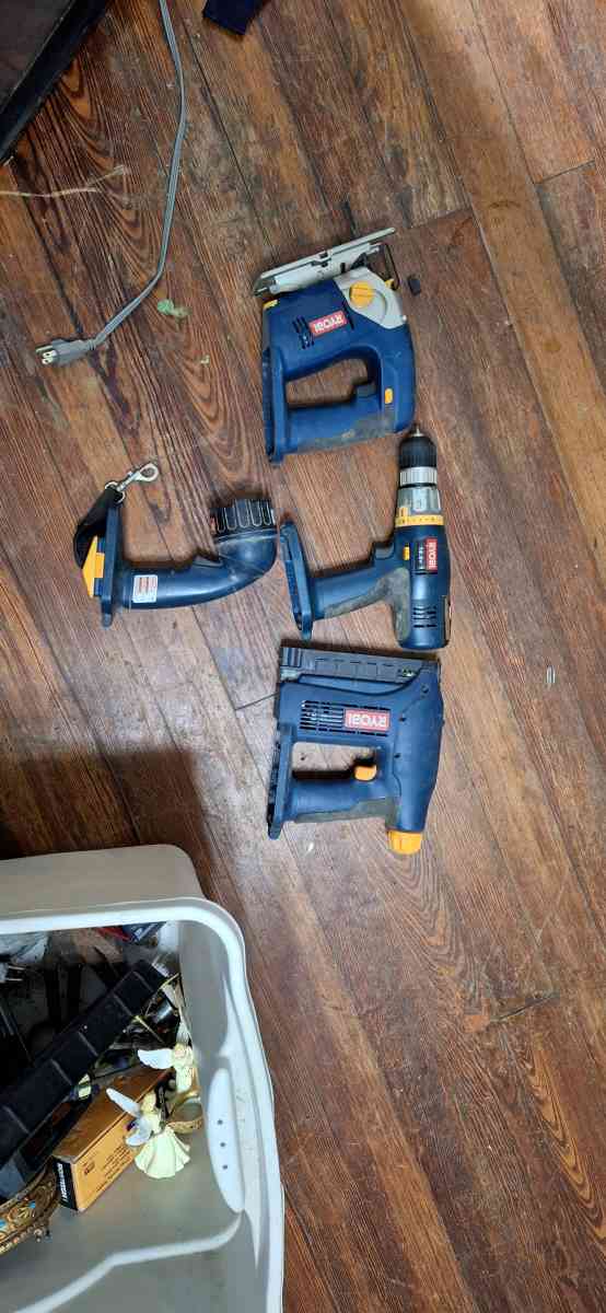 ryobi power tools without battery or charger