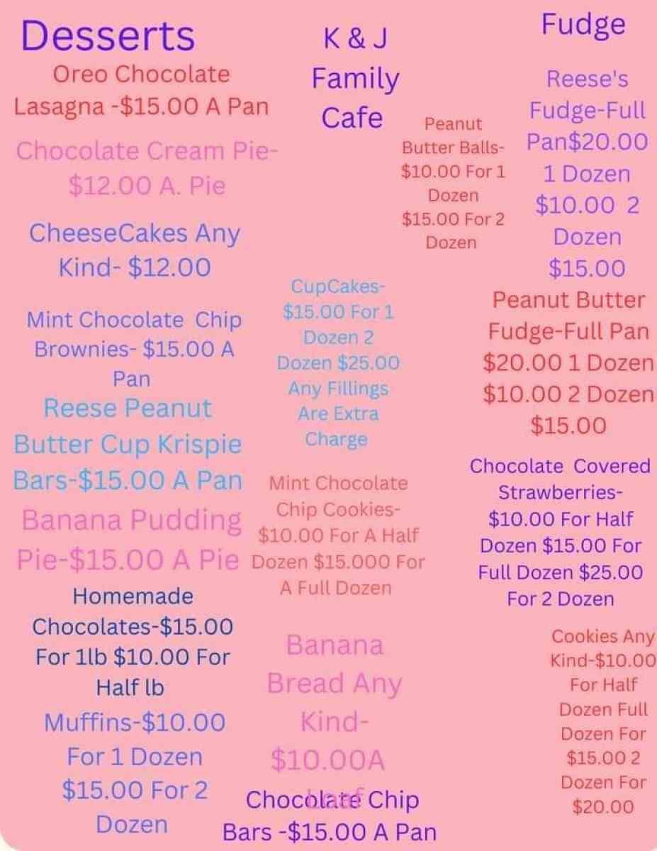 I Bake And Sell Homemade Sweets And Desserts