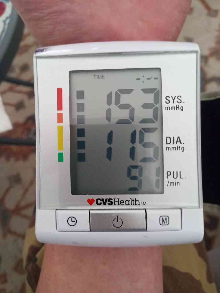 Blood Pressure Monitor Pressurized Motorized