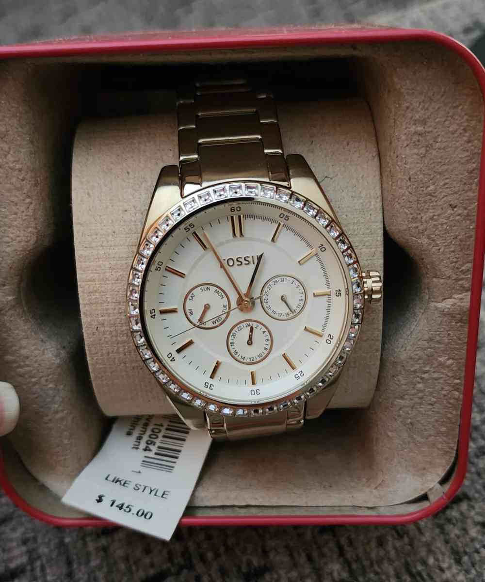 Womans Fossil Watch