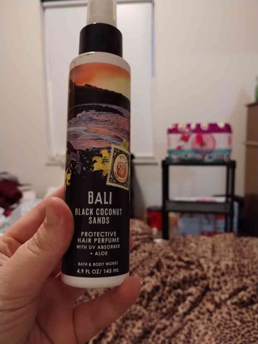 bag and hair perfume