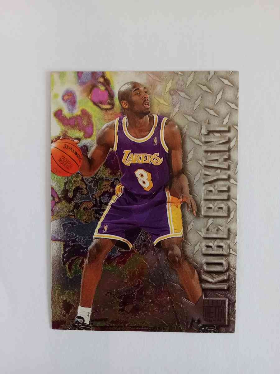 Kobe Bryant Fleer Metal Rookie Card 1996