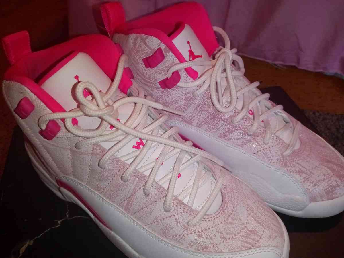 Jordan 12s hyper punch pink