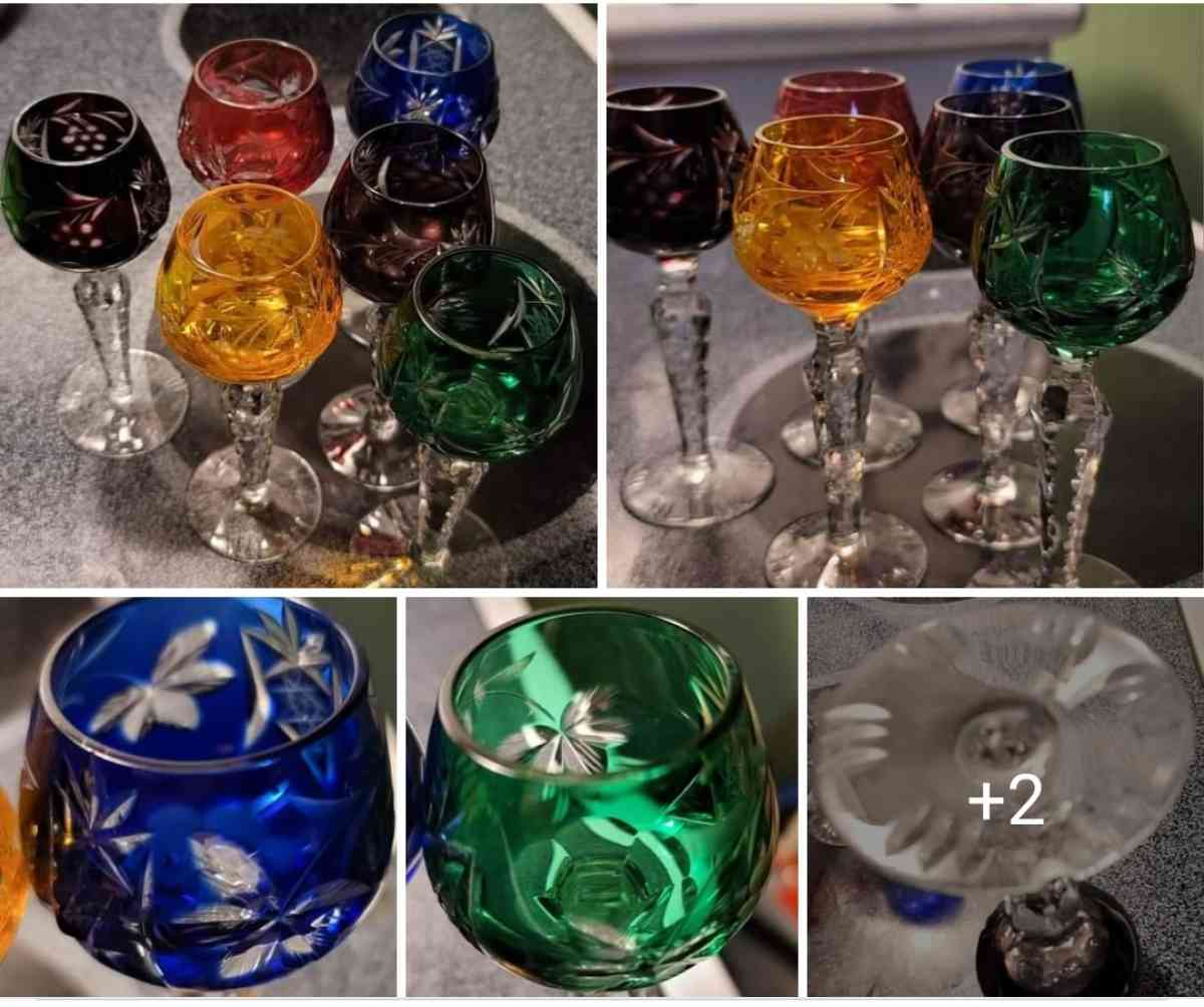 Rare Vintage 60s Nachtmann Sherry Set