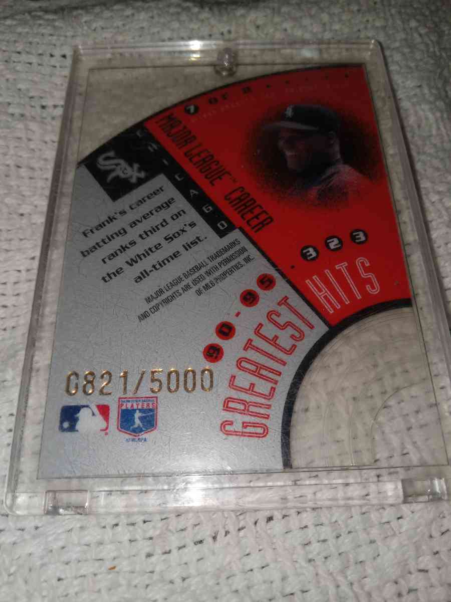 Frank Thomas Greatest Hits 90 95 card