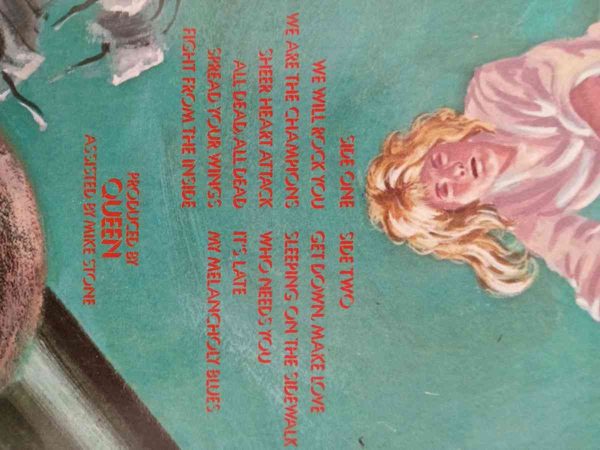 1977 Queen Album Record News of the World