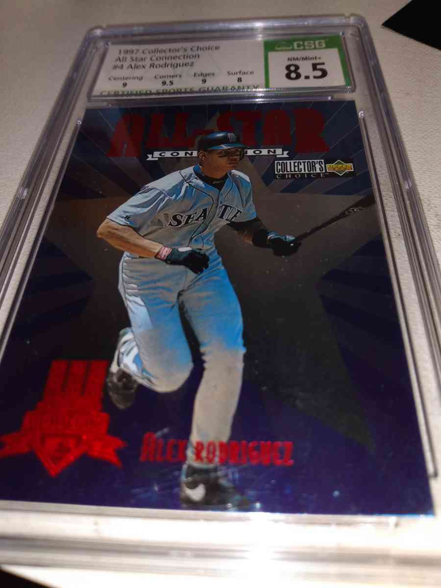 CSG 85 1997 collectors choice Alex Rodriguez
