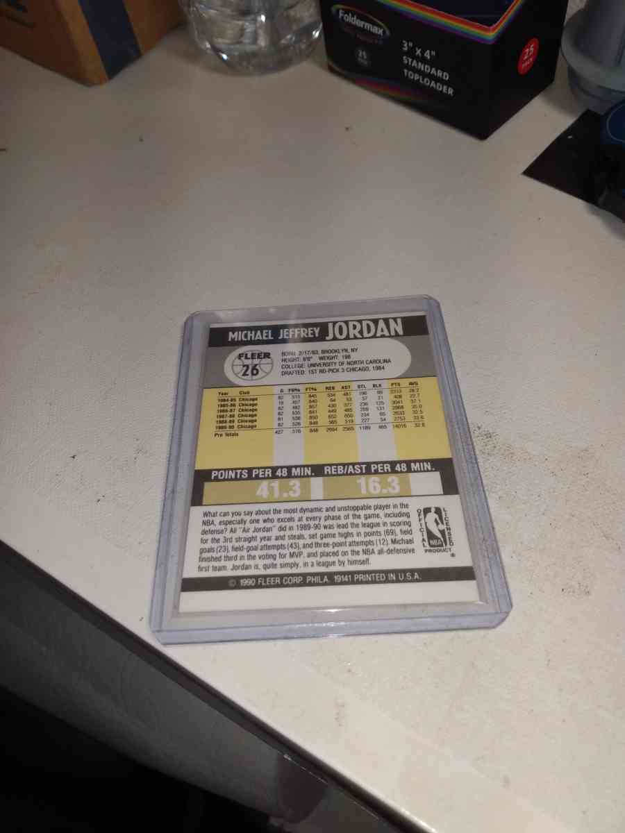 1990 Fleer Michael Jordan