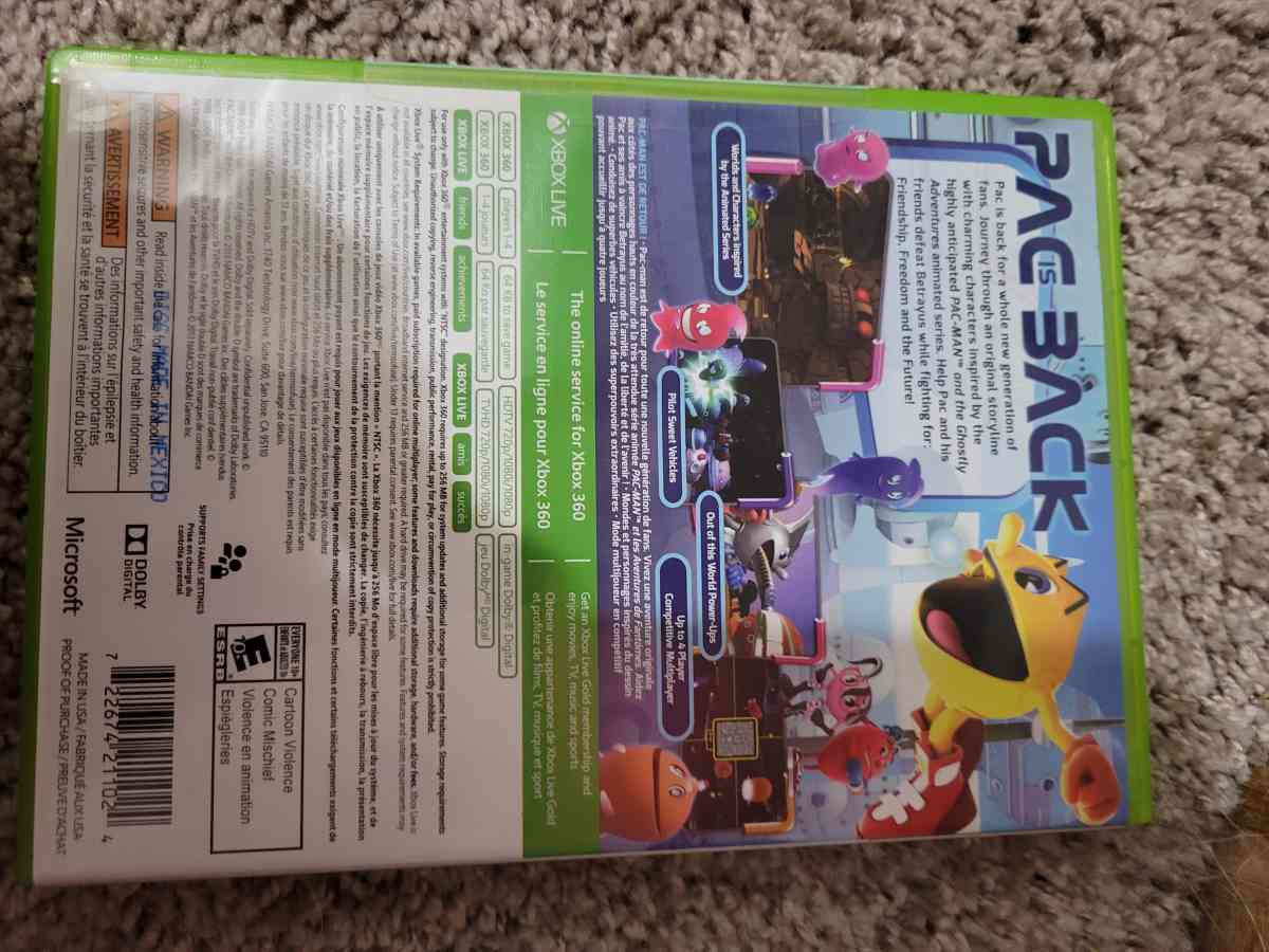 pac man xbox 360