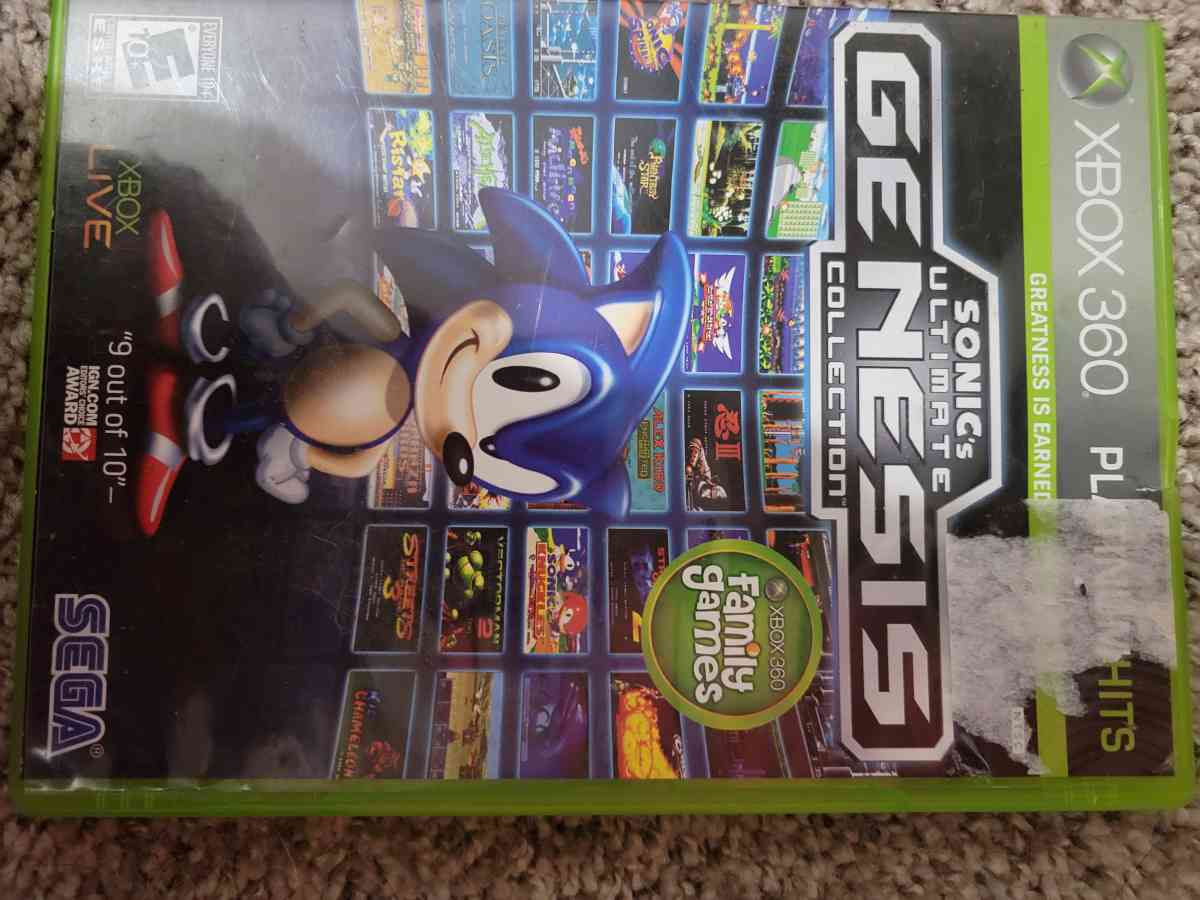 sonic collection xbox 360
