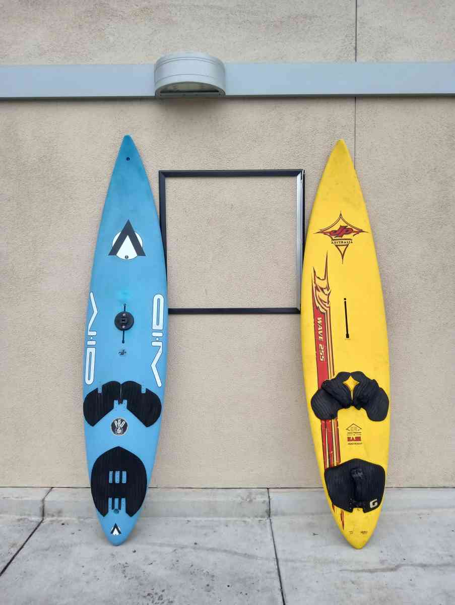 2 wind surf boards professional grade