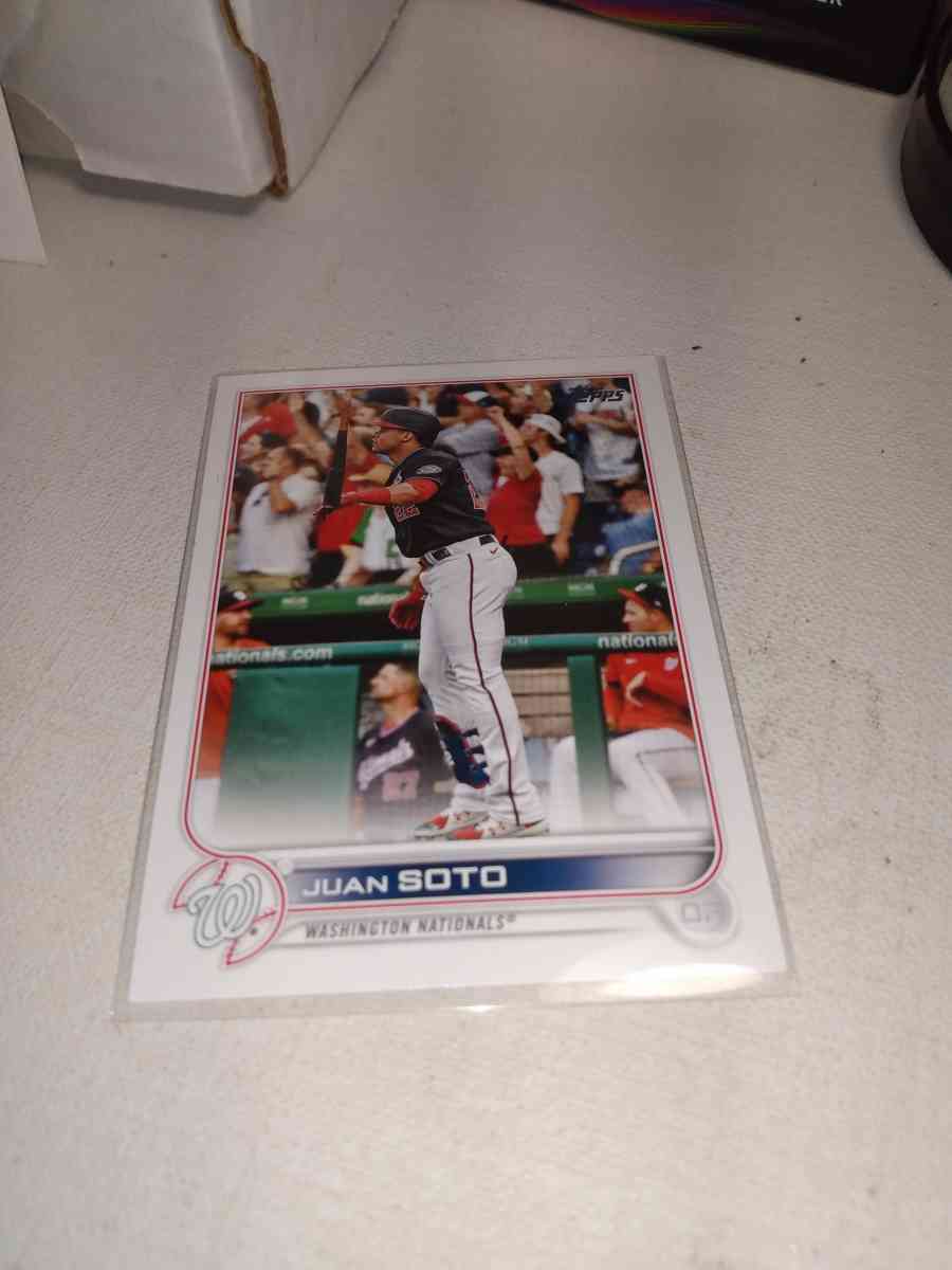 2022 Topps juan soto