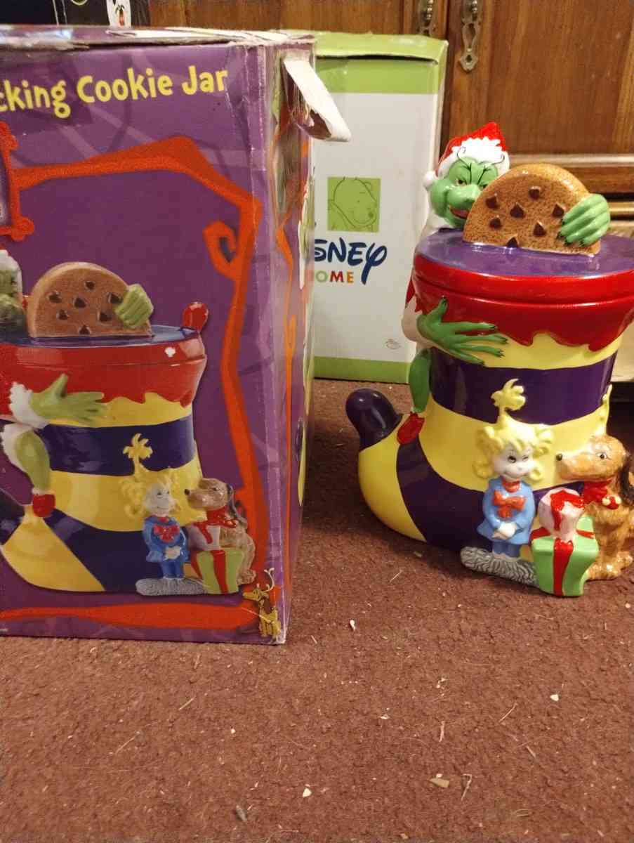 the Grinch cookie jar