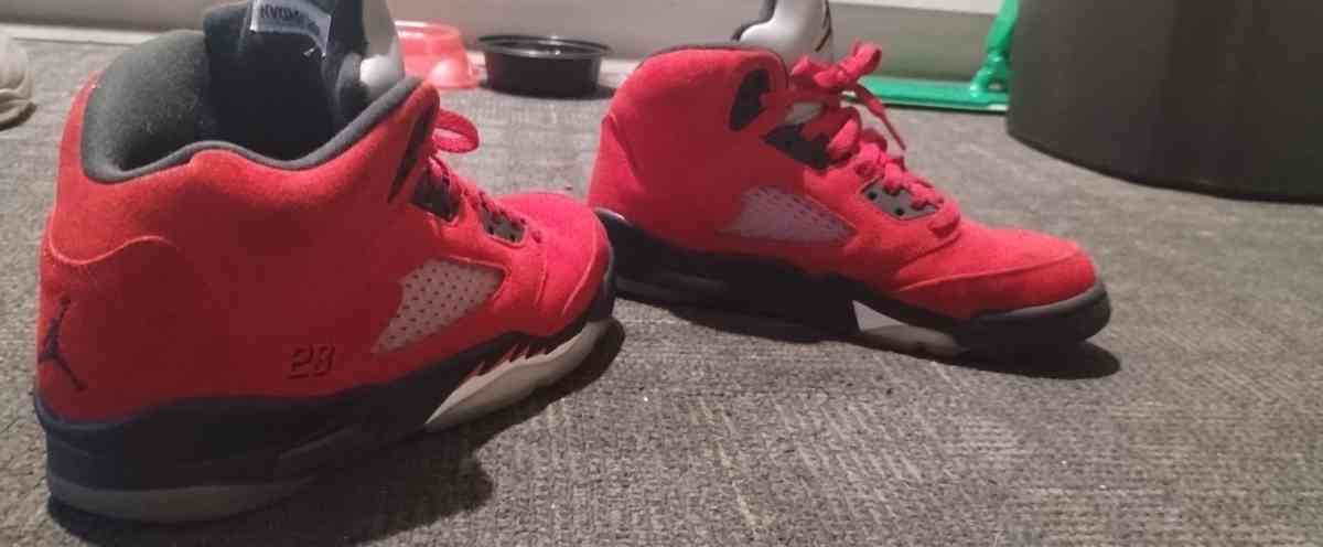 red sway jordan shoes