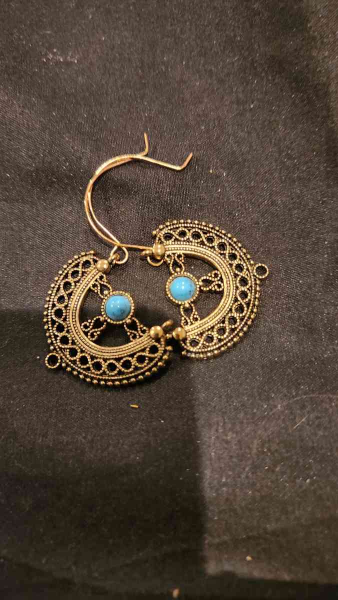 Jade Native American Earings