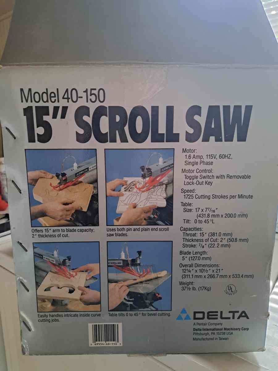 15 inch scroll saw