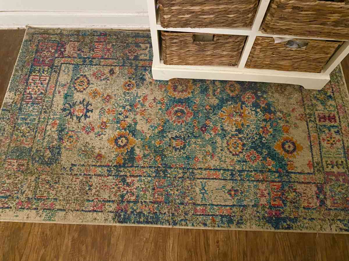 Beautiful ornate area rugs
