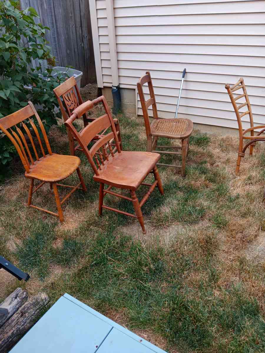 Lamps china dishware kithen chairs etc