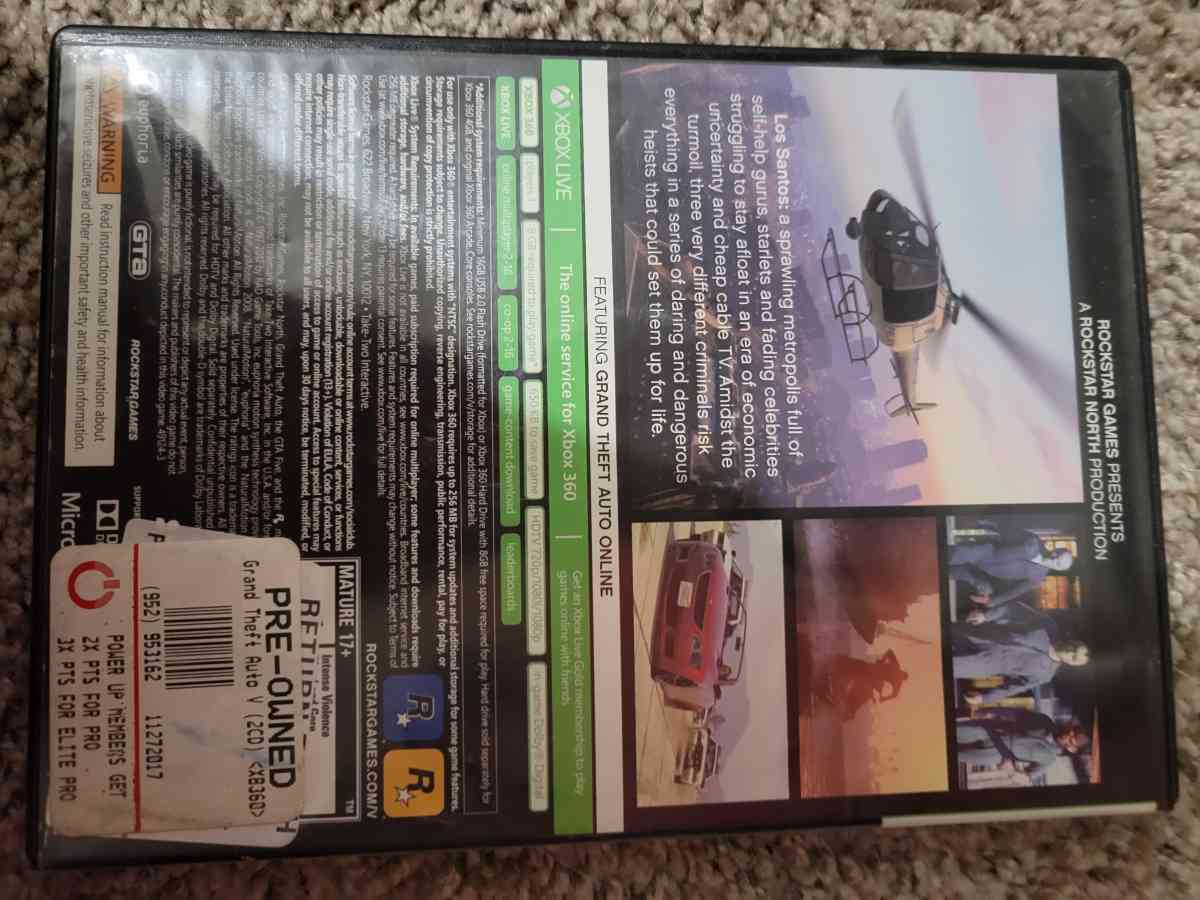gta 5 xbox 360