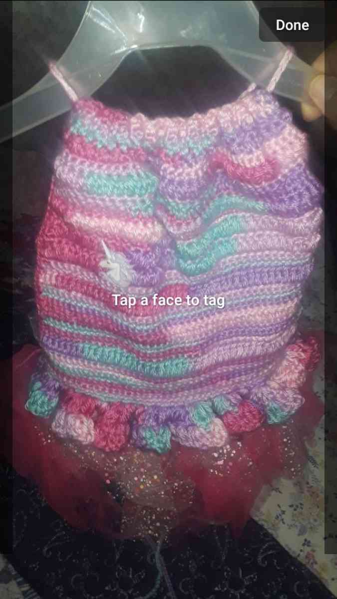 Unique handmade crochet clothing