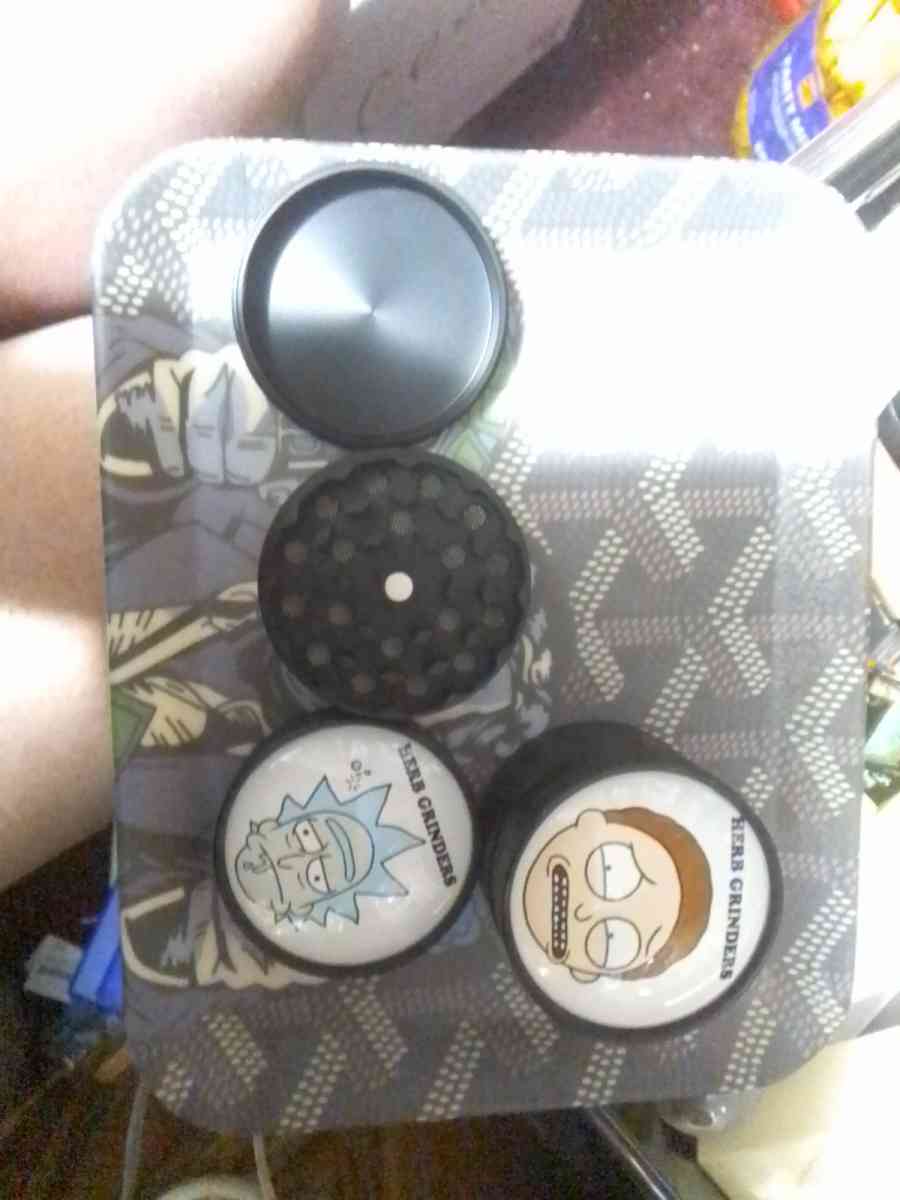 3 Rick and Morty herb grinders