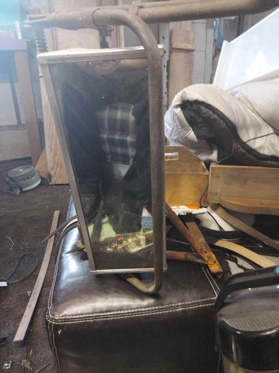 vintage truck mirror