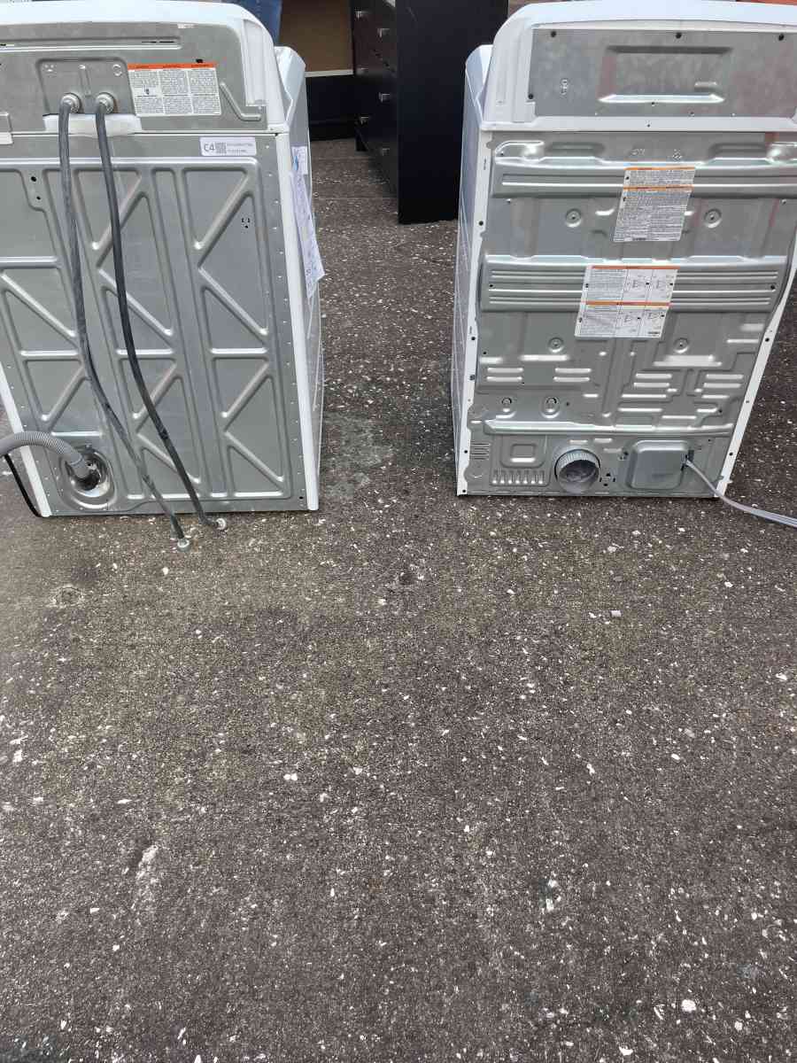 GE Front Load Top Load washer and dryer