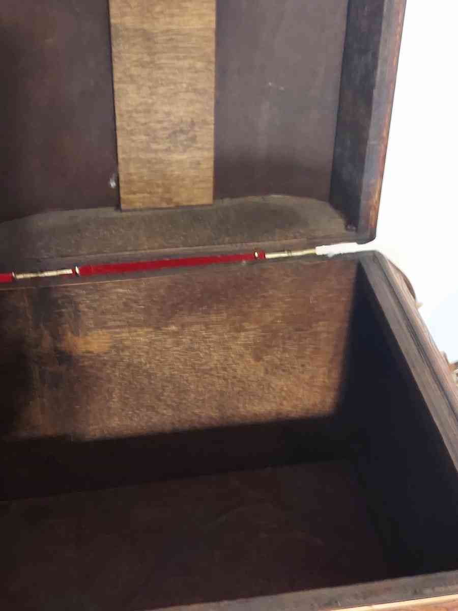 Rare Find  Hard to come by Vintage Wooden Elephant Box