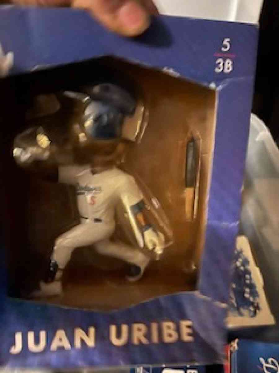 dodgers bobblehead  6 box