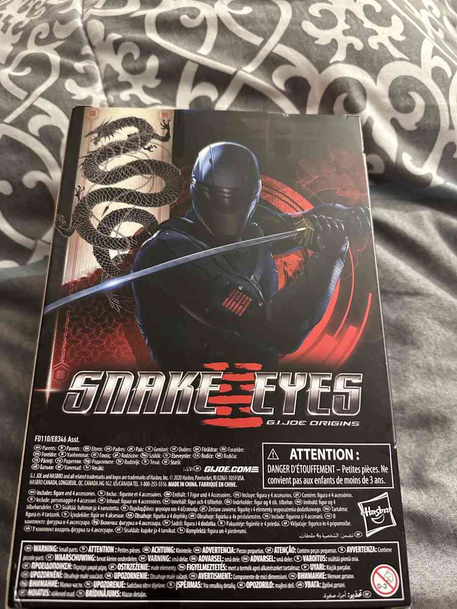 GI joe snakeyes collection