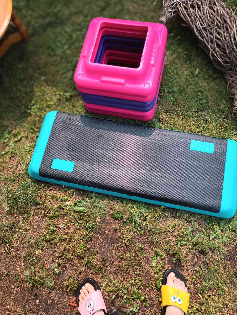 The Step Aerobics Stepper