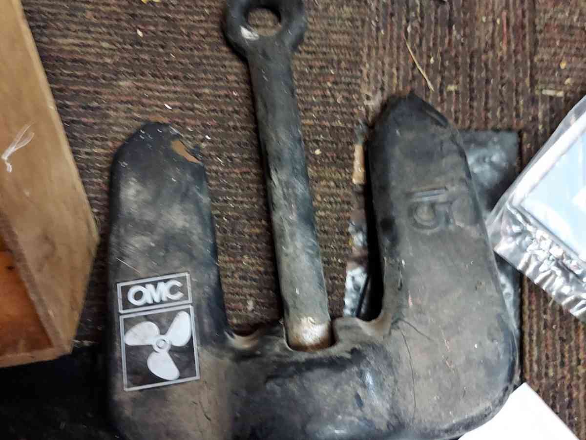 vintage boat anchor