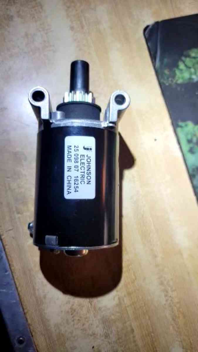 new kohler electric starter 25 098 07s